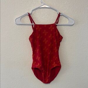 Kids Red One Piece‎ Swimsuit